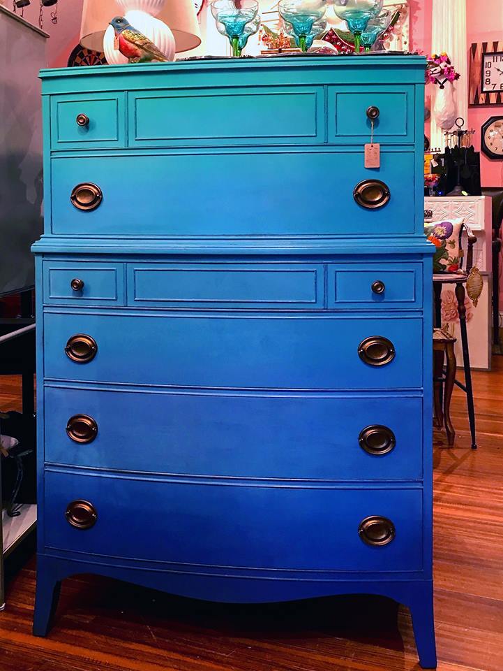 blue dresser for boy